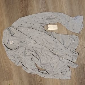 Gray Star Button Up XXL